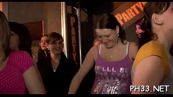 Wild fuck allover the night club everyone having natty moist group sex