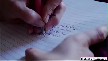 Katie longs for her lesbian friends clit