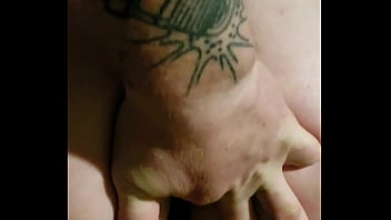 My bitchs new crotchless panties