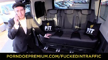 VIP SEX VAULT - Hot Russian babe Audrey Jane gets cum covered in the backseat of the car