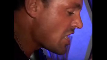 Masked bitch in leather slammed by horny man