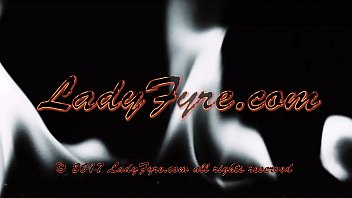 Lady Fyre pleasures Her Man&#039_s penis