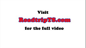 Gorgeous trans babes spray their hot cum