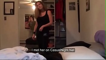 Horny housewife gets fucked and gets jizzed