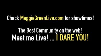 Curvaceous Busty Maggie Green Rubs Her Cunt with BBW GF&#039_s!