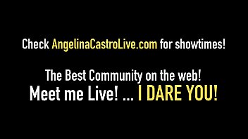 Cuban BBW Angelina Castro &amp_ Roberta Gemma Do 3Way Fuck&amp_Suck!