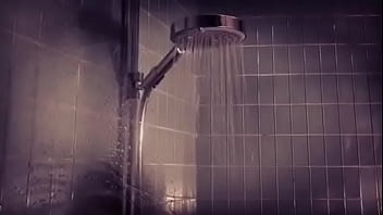 Busty Malaysian Shemale in the shower