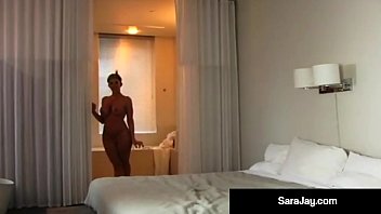 Nympho Milf Sara Jay Takes Two Black Cocks In Her Wet Holes!