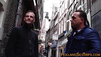 Real dutch pro gets cum