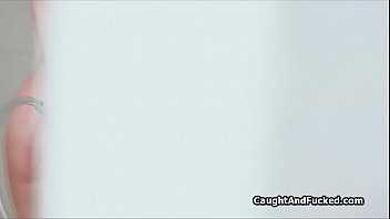 Perky teen on voyeur concierges fat dick