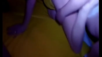 Brunette gets slammed in cuckold gangbang - Part 1