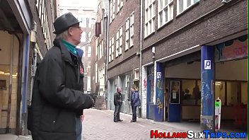 Dutch whore cum sprayed