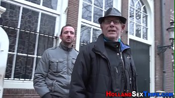 Dutch whore cum sprayed