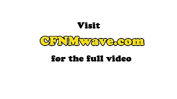 Busty british femdoms jerk subs cock in group