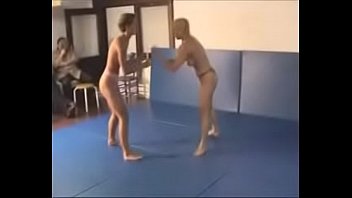 Topless wrestling