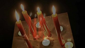 Short hair teen gets candle wax on her tits and endures bdsm punishment