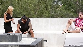 Ultra shy guy enjoys nuru massage with Alexis Fawx - Codey Steele