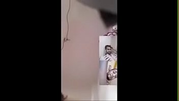 Desi Model Hot Resmi Alone showing her boobs