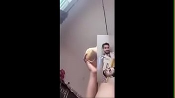 Desi Model Hot Resmi Alone showing her boobs