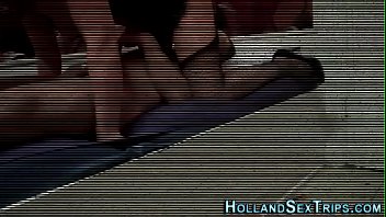 Real prozzie cum sprayed