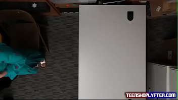 Muslim teen found guilty of theift and pay with her arab cunt