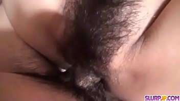 Yuna Hirose tries a big dick inside her furry vagina