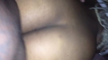 pushin her cum inside her backshot