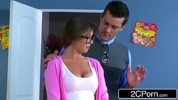 Alice Lighthouse sucks some teacher cock