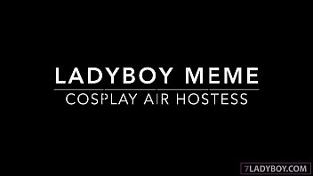 Ladyboy Meme Cosplay BJ And Bareback