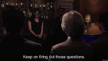 Subtitled Japanese Kurea Hasumi wife slave auction