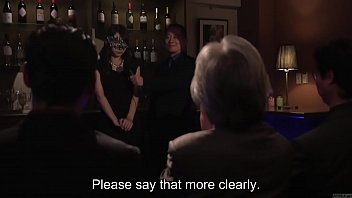 Subtitled Japanese Kurea Hasumi wife slave auction