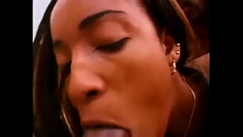 Lovely Caribbean Doll Takes Two Cocks
