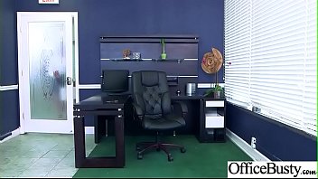 (Layla London) Hot Sexy Girl With Big Round Boobs In Sex Act In Office clip-19