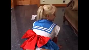 blonde sailor moon fucking 2 guys
