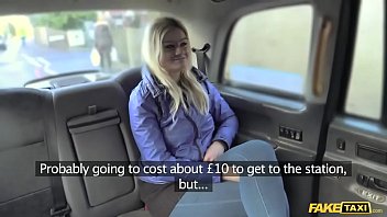 Fake Taxi blonde gets backseat discount