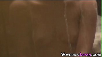 Naked asian teens shower