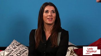 British cfnm voyeur humiliates guy from couch