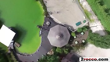 Submissive slut destroyed in a threesome