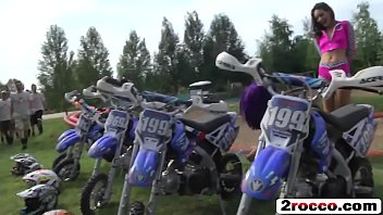 Submissive slut destroyed in a threesome