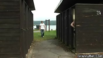 He bangs me right in the changing room