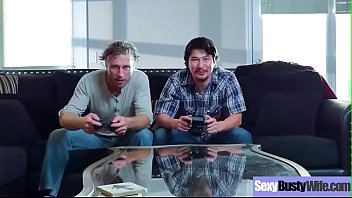 Hard Sex On Cam With Big Juggs Hot Wife (Ariella Ferrera) mov-04