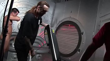 Horny couple gets filmed while they fuck in the locker room