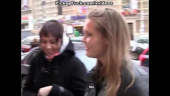 Booty and tits show in a changing room