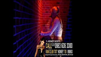 Honey Scott UK TV phone sex babe TVX Part 1