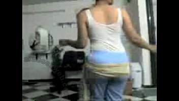 Arab Model fucked hard from behind living room