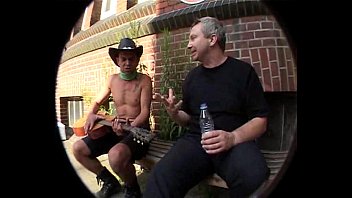 Beautiful Isa peed on by several krauts in Berlin