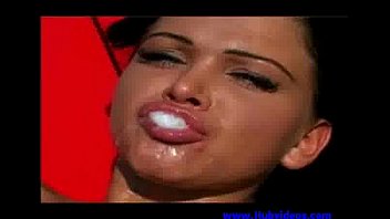 Christina Bella happily swallows a load 00