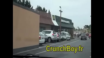 baise au restaurant mac do exhib stany falcone