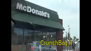 baise au restaurant mac do exhib stany falcone