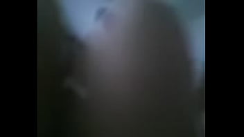 Brandy S rubbing her tits and clit